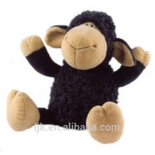 ICTI factory custom black sheep plush toy